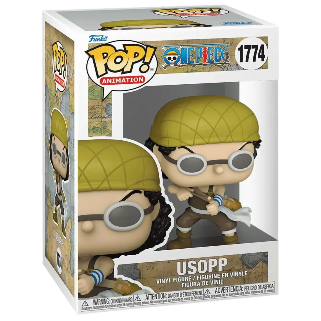 Фигурка Funko POP! Animation One Piece Usopp with Rubber Band (1774) 80368