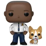 Фигурка Funko POP! Brooklyn Nine-Nine Captain Ray Holt with Cheddar (1626) 61401