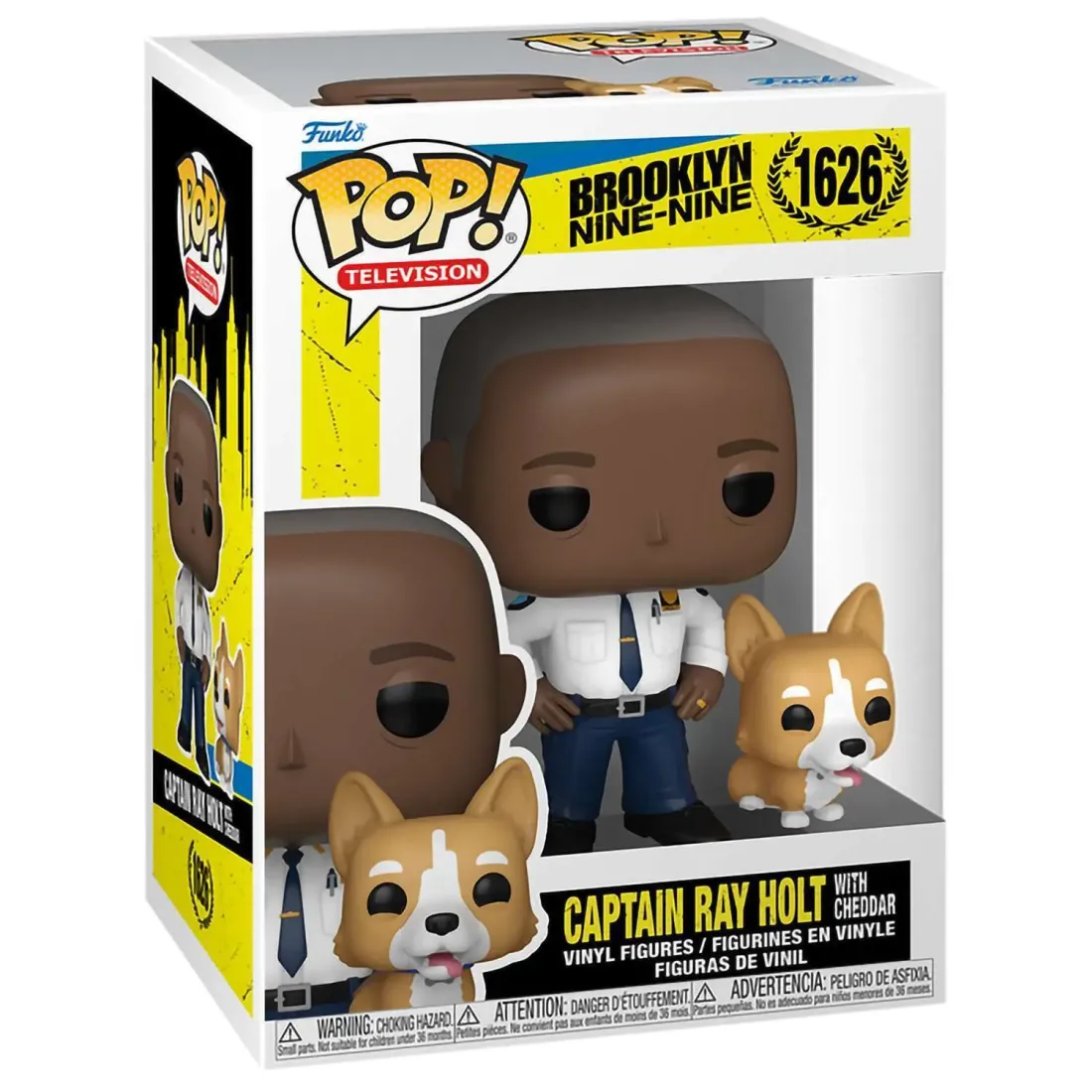 Фигурка Funko POP! Brooklyn Nine-Nine Captain Ray Holt with Cheddar (1626) 61401