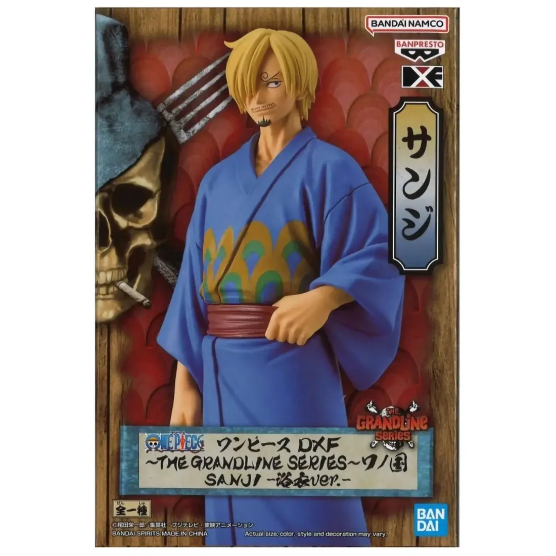 Фигурка One Piece DXF The Grandline Series Wanokuni Sanji (17см) (88989) 4983164889895