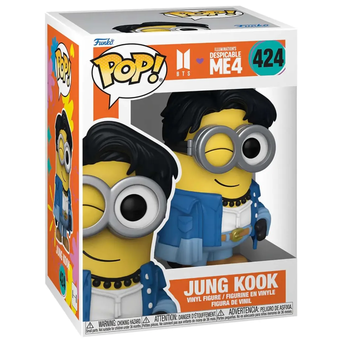 Фигурка Funko POP! Rocks BTS X Despicable Me 4 Jung Kook (424) 85966