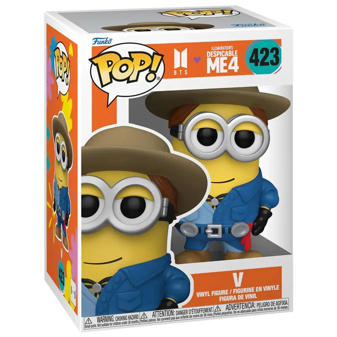 Фигурка Funko POP! Rocks BTS X Despicable Me 4 V (423) 85969