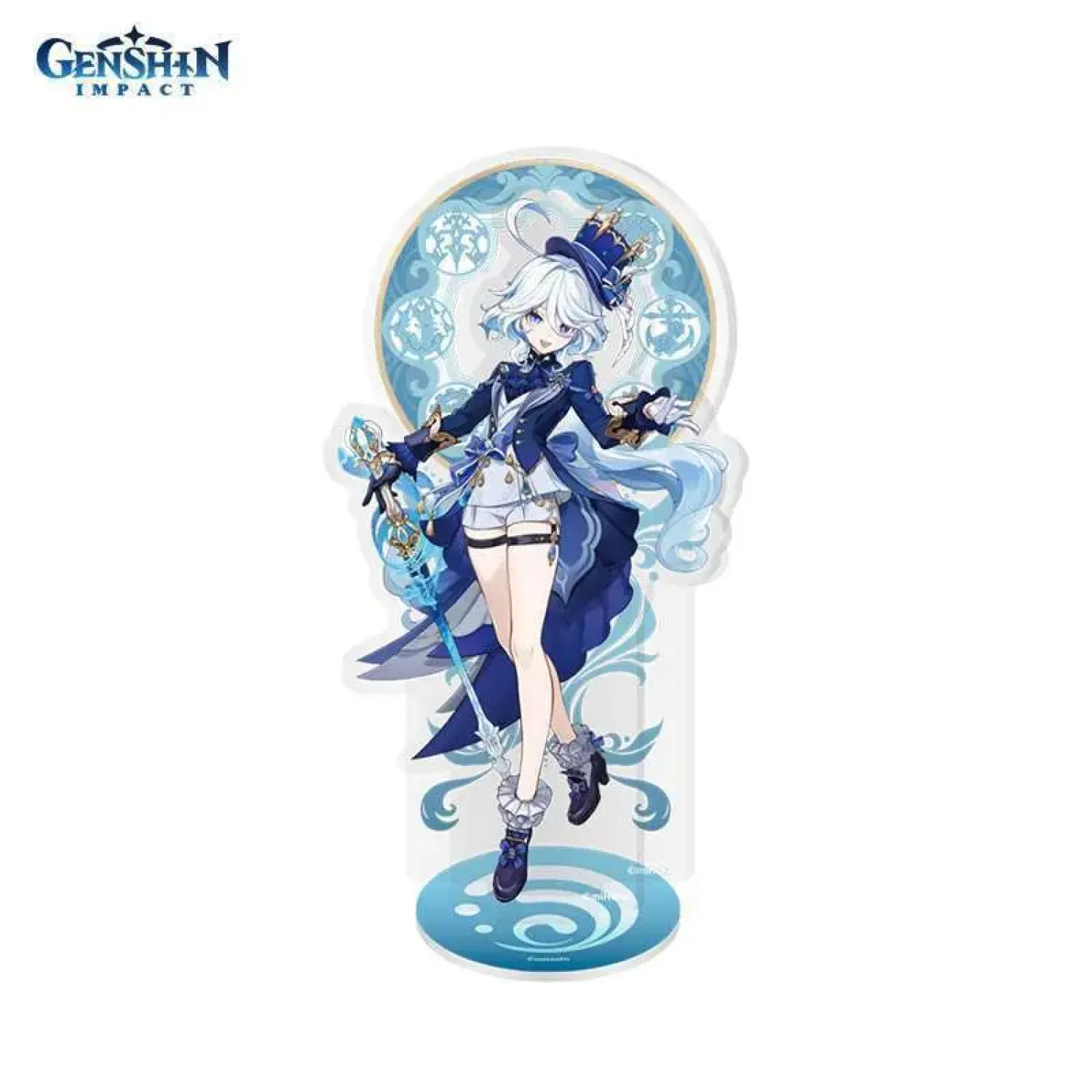 Акриловая фигурка Genshin Impact Fontainebleau Fontaine Furina Pneuma 6942421101529