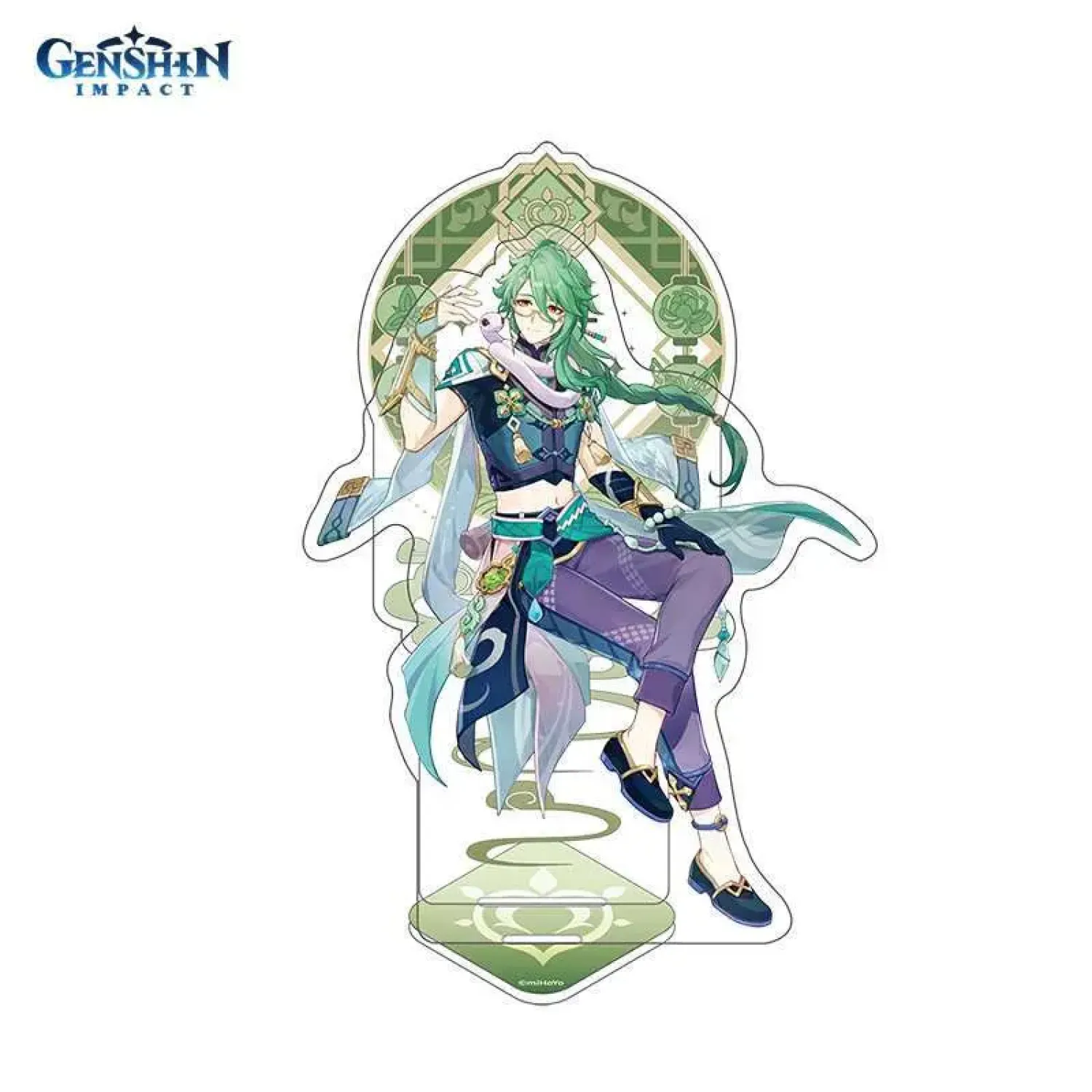 Акриловая фигурка Genshin Impact Girls Moon Harbor Baizhu 6976068142096