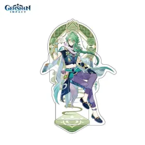 Акриловая фигурка Genshin Impact Girls Moon Harbor Baizhu 6976068142096