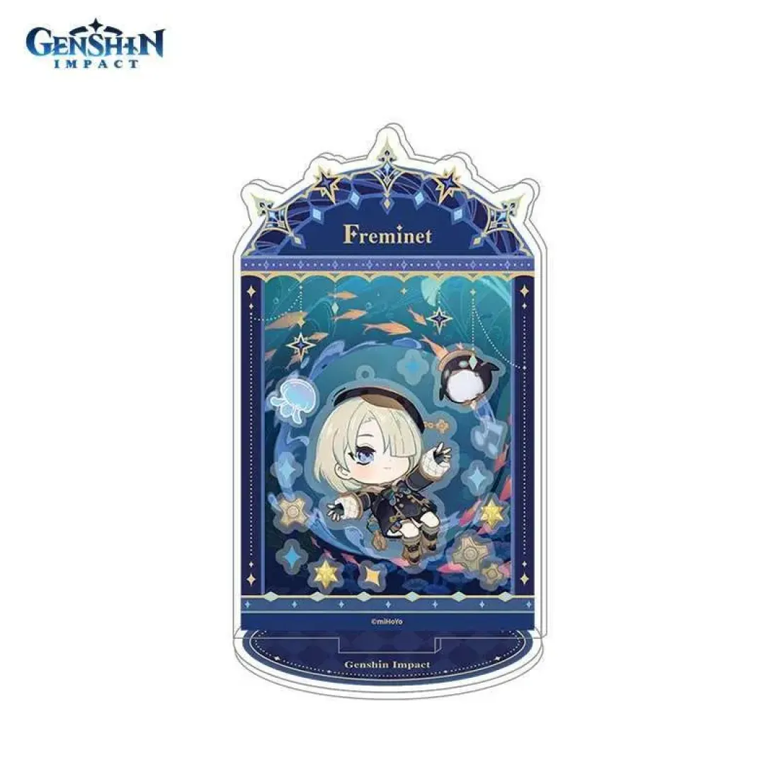 Акриловая фигурка Genshin Impact Starlight Letters Freminet 6942421111450