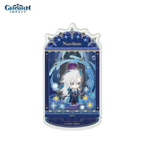 Акриловая фигурка Genshin Impact Starlight Letters Neuvillette 6942421111382