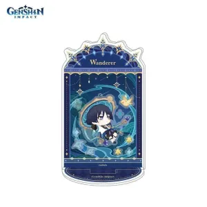 Акриловая фигурка Genshin Impact Starlight Letters Wanderer 6942421111405