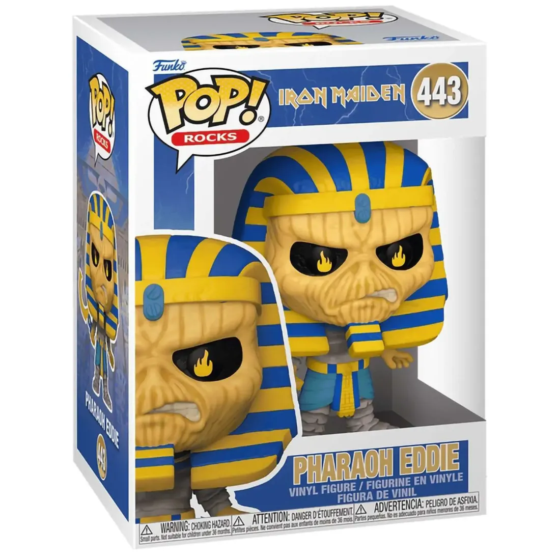 Фигурка Funko POP! Rocks Iron Maiden Pharaoh Eddie (443) 84022
