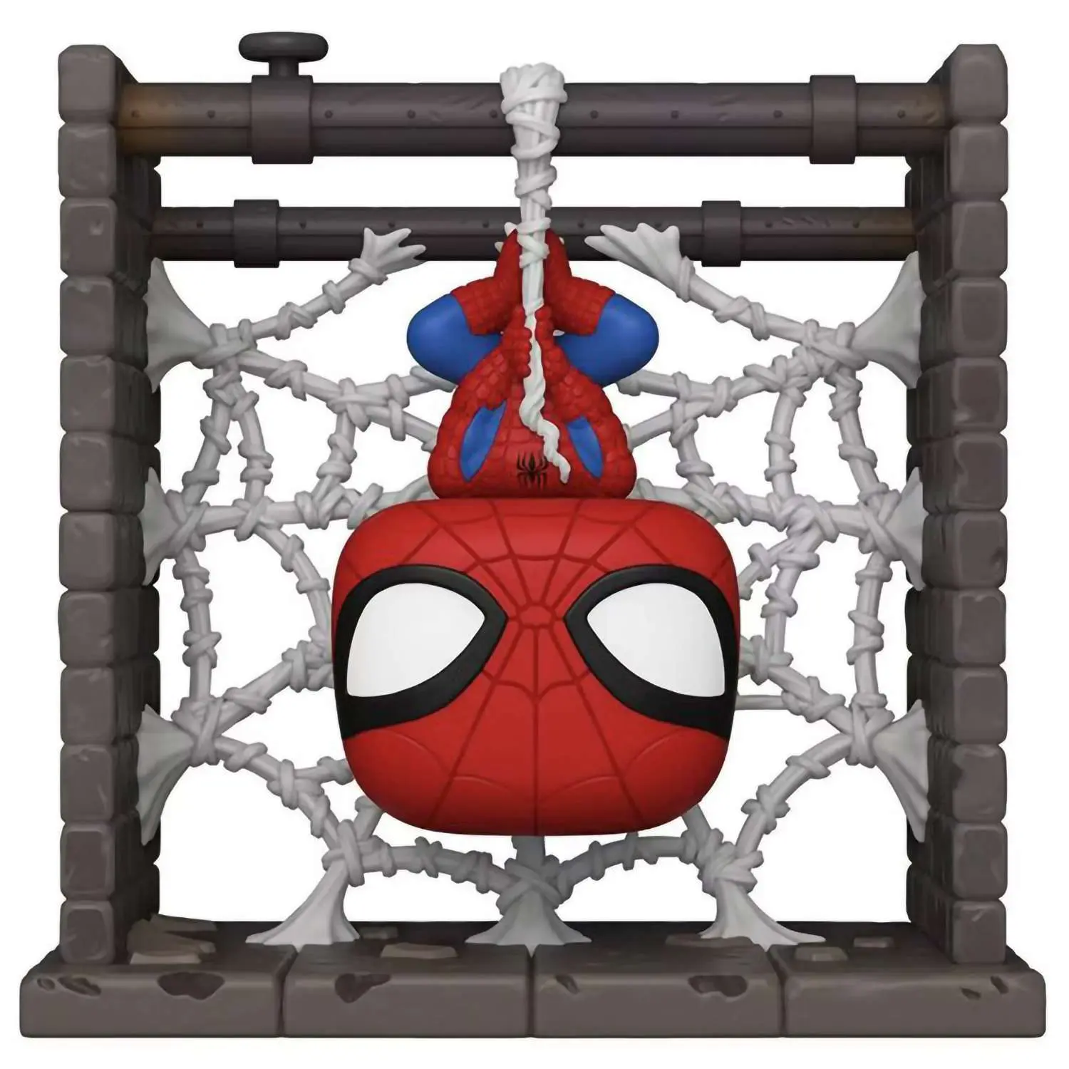 Фигурка Funko POP! Deluxe Bobble Marvel Spider-Man (Webbed) (Exc) (1462) 84425