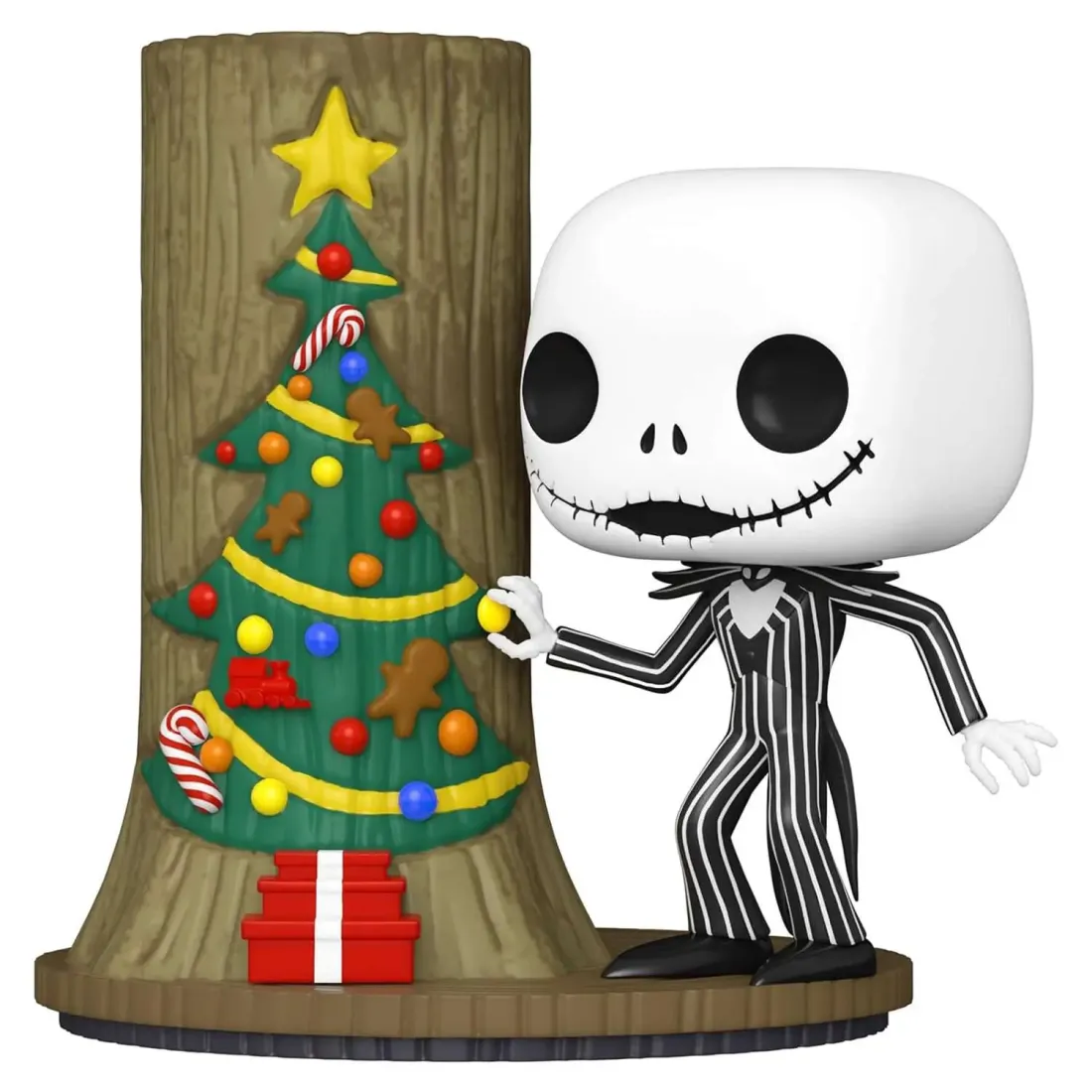 Фигурка Funko POP! Deluxe Disney TNBC 30th Jack Skellington w/Christmas Door (1360) 72310