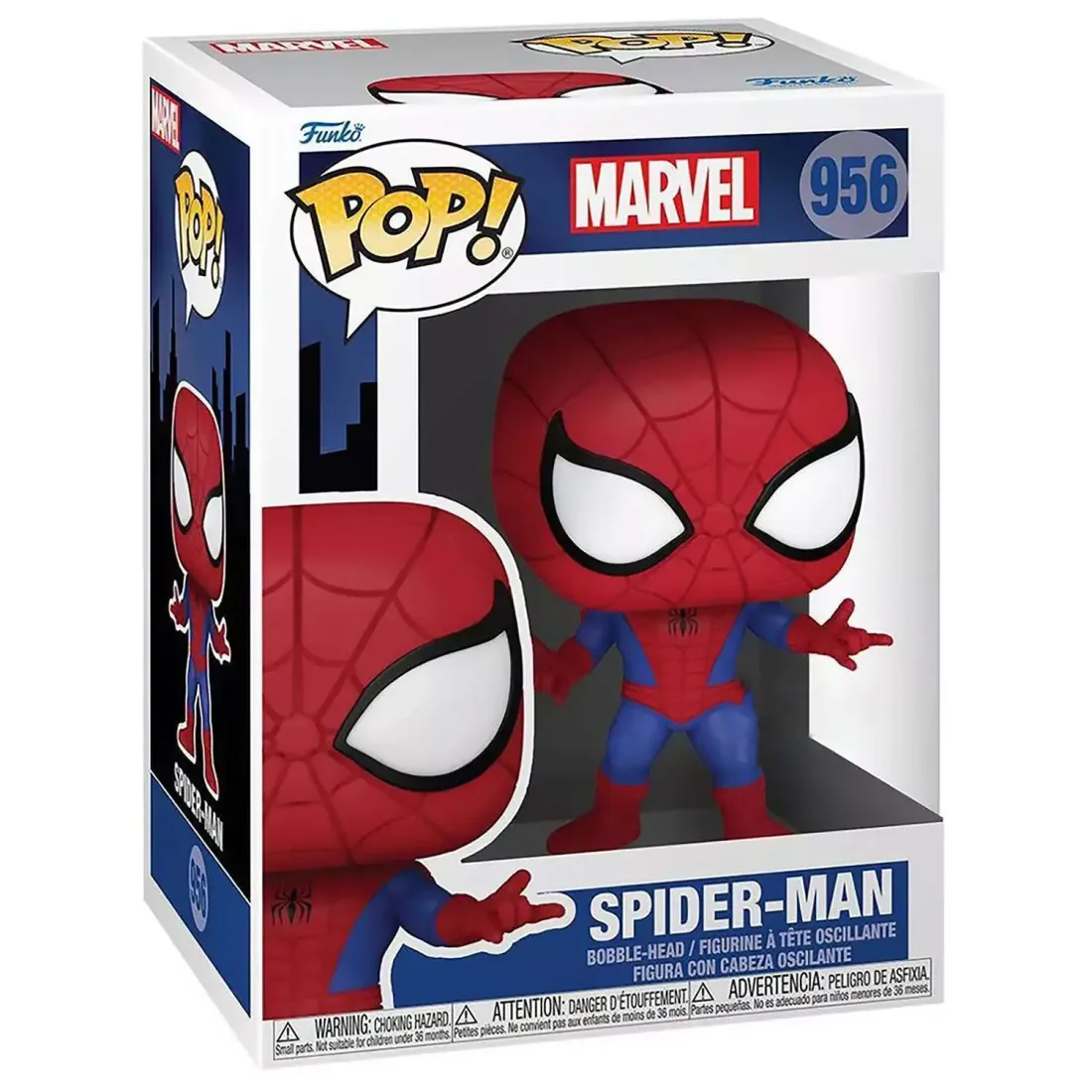 Фигурка Funko POP! Bobble Marvel Animated Spider-Man Spider-Man (Exc) (956) 58871