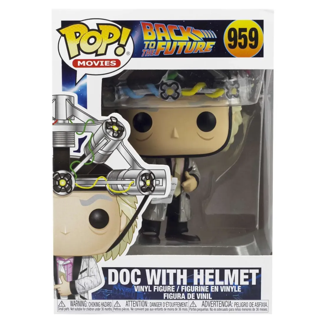 Фигурка Funko POP! Movies BTTF Doc With Helmet (959) 46914