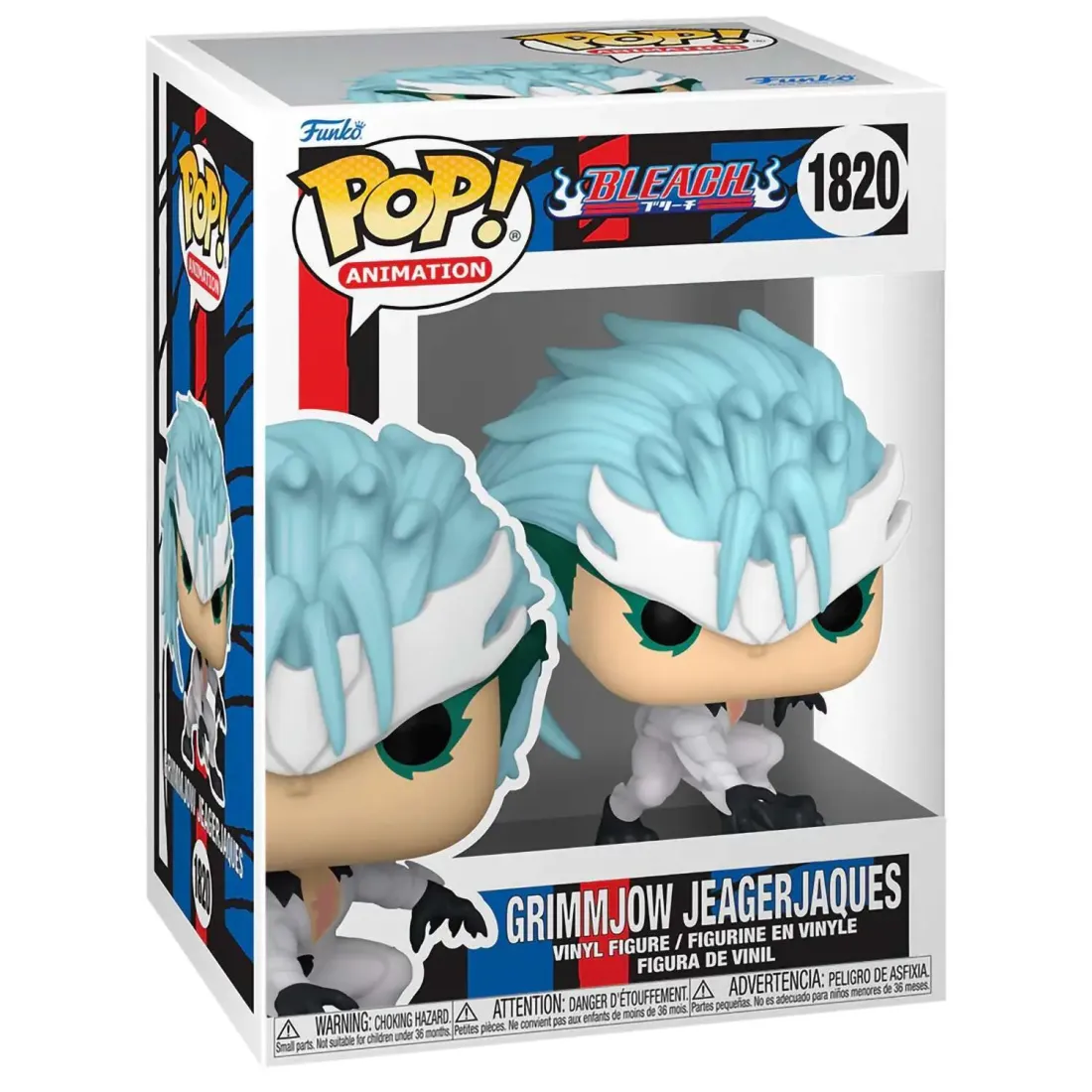 Фигурка Funko POP! Animation Bleach Grimmjow Jaggerjack w/(GW) Chase (1820) 80259