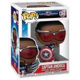 Фигурка Funko POP! Bobble Marvel Captain America BNW Captain America (1364) 75990