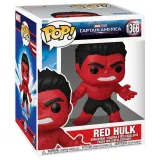 Фигурка Funko POP! Bobble Marvel Captain America BNW Red Hulk 6" (1366) 75994