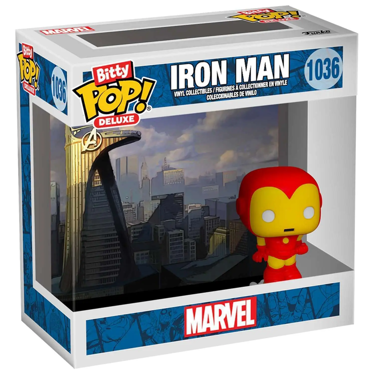 Фигурка Funko Bitty POP! Deluxe Iron Man (Avenger Tower) (1036) 81301