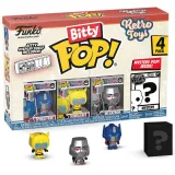 Фигурка Funko Bitty POP! Retro Toys Optimus Prime+Bumblebee+Megatron+Mystery (1 of 4) 4PK 75447