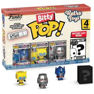 Фигурка Bitty POP! Optimus Prime+Bumblebee+Megatron+? 4PK