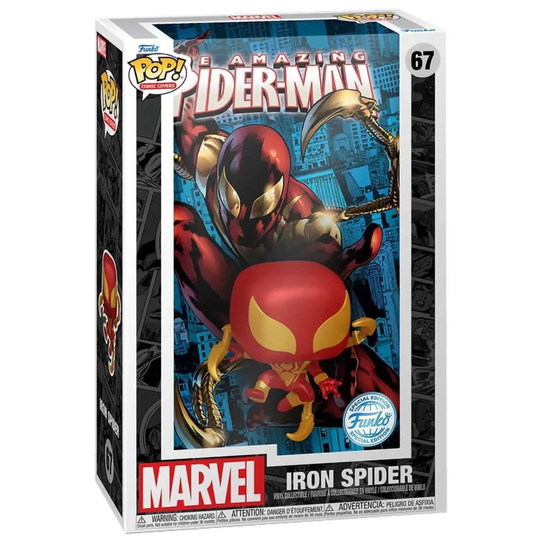 Фигурка Funko POP! Comic Covers Marvel Amazing Spider-Man #529 Iron Spider (Exc) (67) 84527