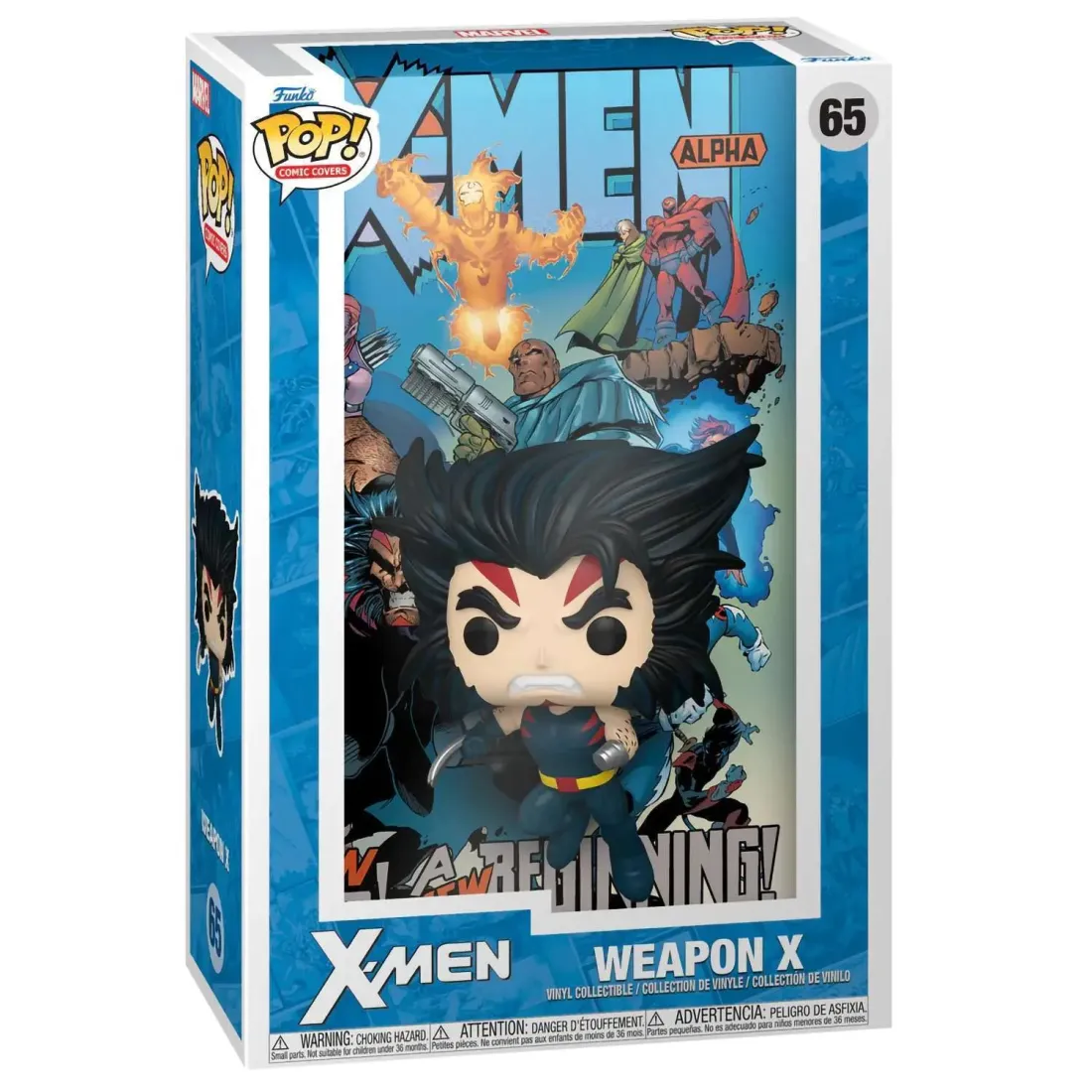 Фигурка Funko POP! Comic Covers Marvel Astonishing X-Men The Age of Apocalypse #1 Weapon Х (65)84114