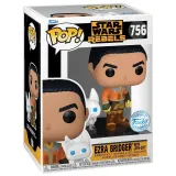 Фигурка Funko POP! Bobble Star Wars Rebels S2 Ezra Bridger w/Loth-Cat (Exc) (756) 84429