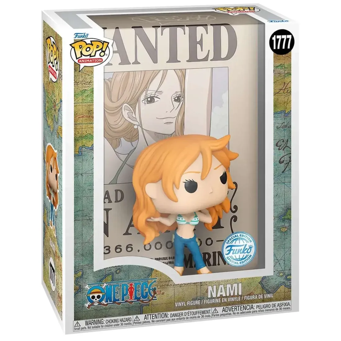 Фигурка Funko POP! Covers One Piece Nami (Wanted) (Exc) (1777) 84581