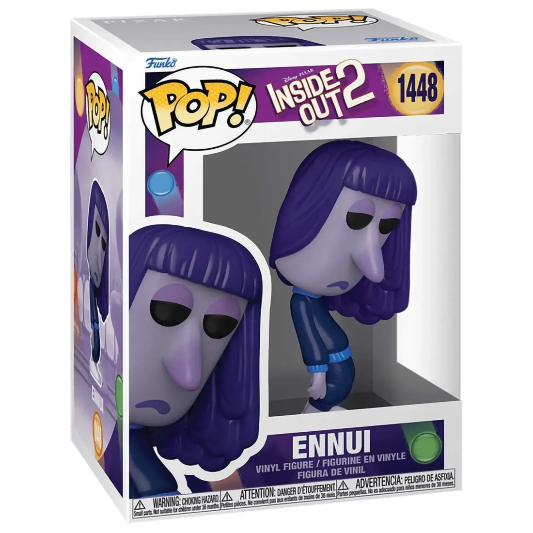 Фигурка Funko POP! Disney Inside Out 2 Ennui (1448) 75997