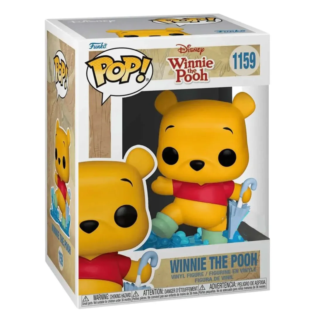 Фигурка Funko POP! Disney Winnie the Pooh Winnie in the Rain (Exc) (1159) 60127