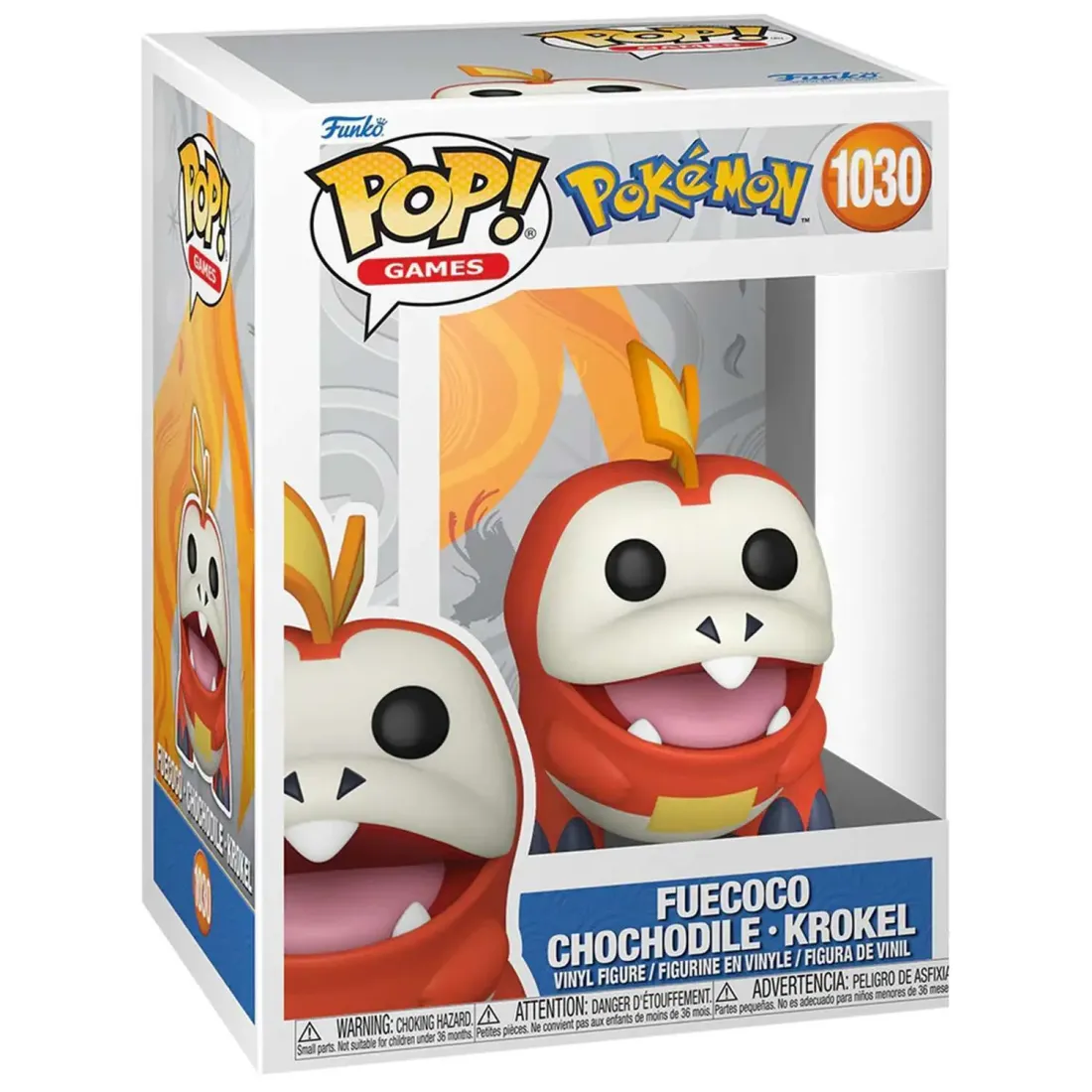 Фигурка Funko POP! Games Pokemon Fuecoco (1030) 80310