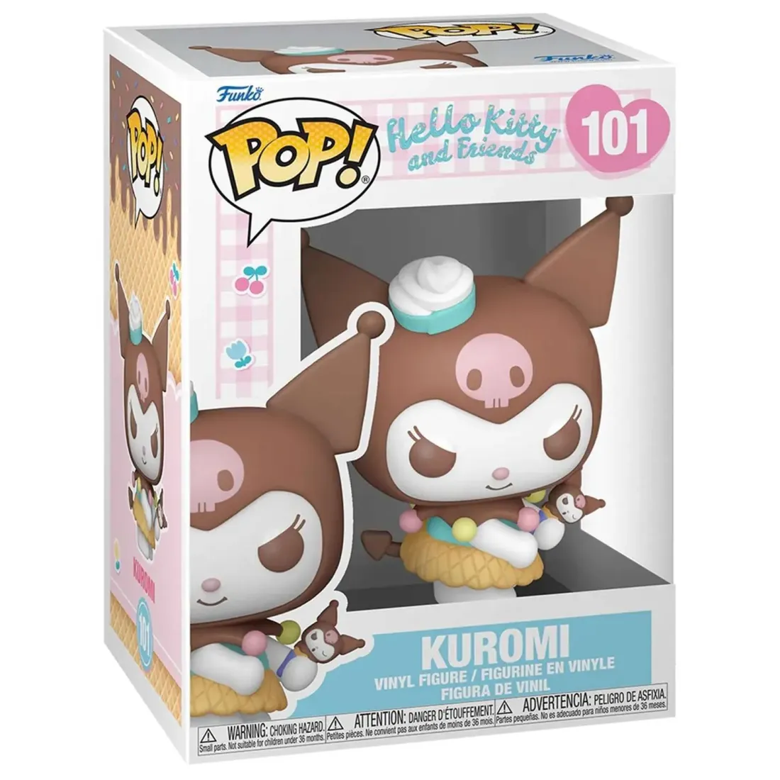 Фигурка Funko POP! Hello Kitty And Friends Kuromi (Ice Cream) (101) 83695