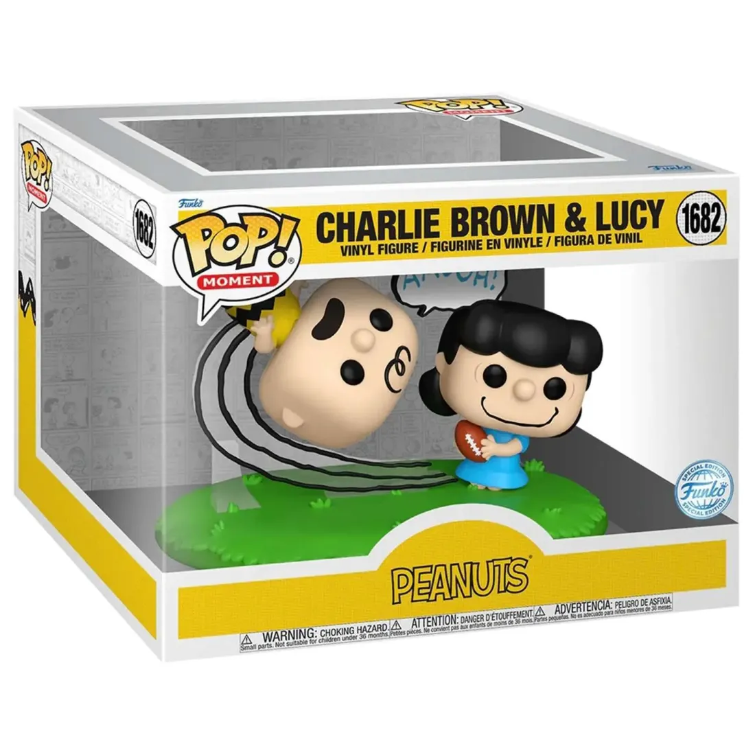 Фигурка Funko POP! Moment Peanuts Charlie Brown & Lucy (Exc) (1682) 85185