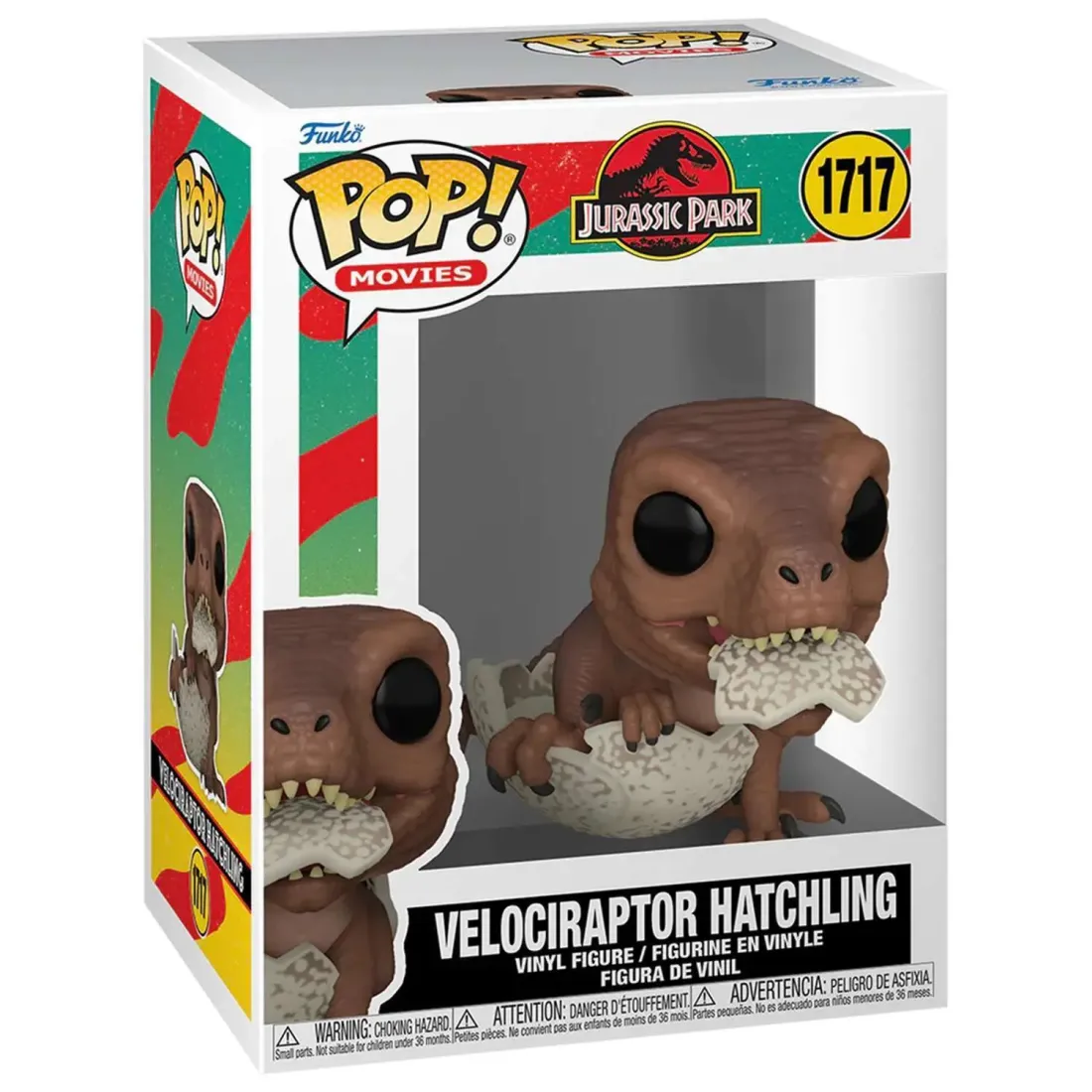 Фигурка Funko POP! Movies Jurassic Park Velociraptor Hatchling (1717) 75987