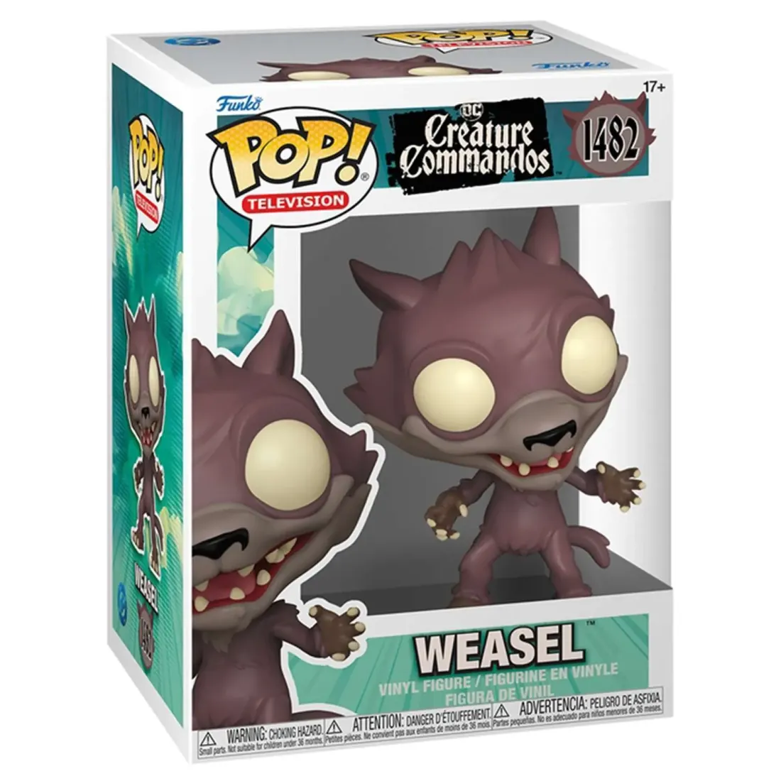Фигурка Funko POP! TV DC Creature Commandos Weasel (1482) 81034