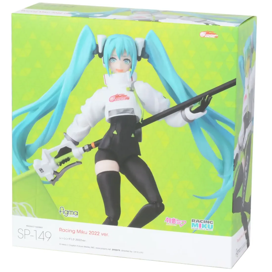 Фигурка аниме Хацунэ Мику Figma Racing Hatsune Miku 2022 Ver. 4580590129634