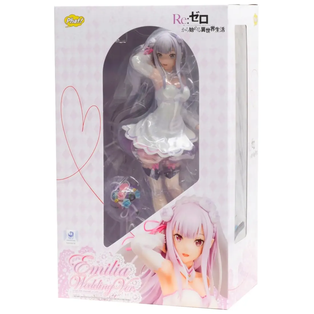 Фигурка аниме Эмилия Re:Zero Жизнь с нуля Свадебная Версия Re:Zero Starting Life in Another World Em