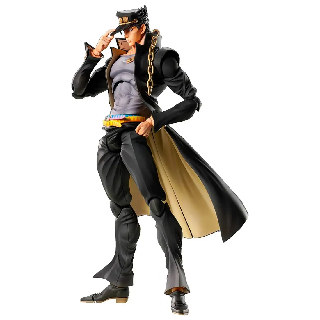 Фигурка аниме Джотаро Куджо Jojo\'s Bizarre Adventure Medicos Super Action Statue Jotaro Kujo BIG 458