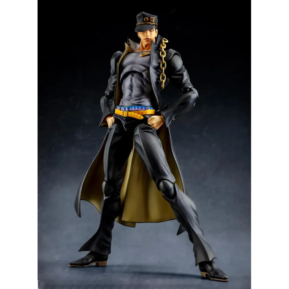 Фигурка аниме Джотаро Куджо Jojo\'s Bizarre Adventure Medicos Super Action Statue Jotaro Kujo BIG 458