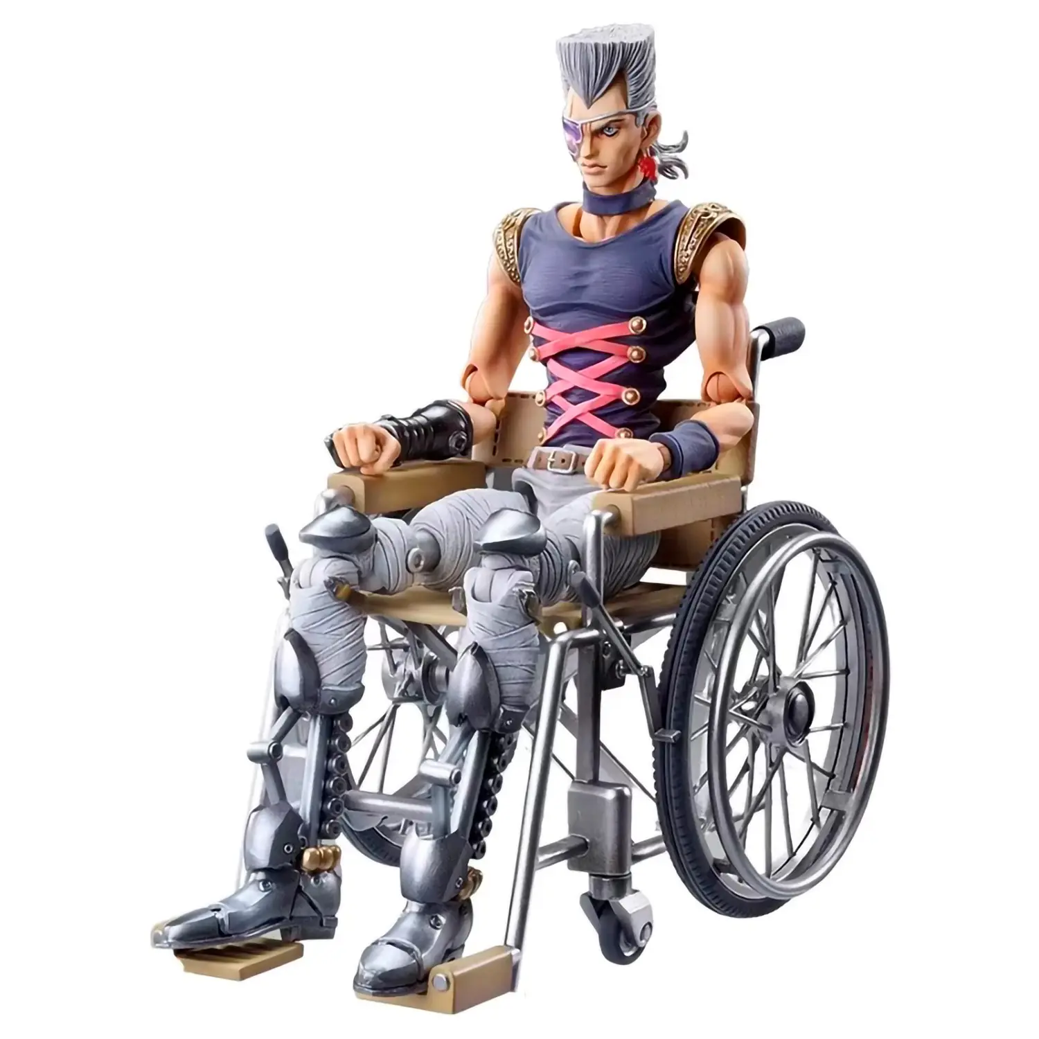 Фигурка аниме Жан Пьер Польнареф JoJo\'s Bizarre Adventure Medicos Super Action Statue  Jean Pierre P