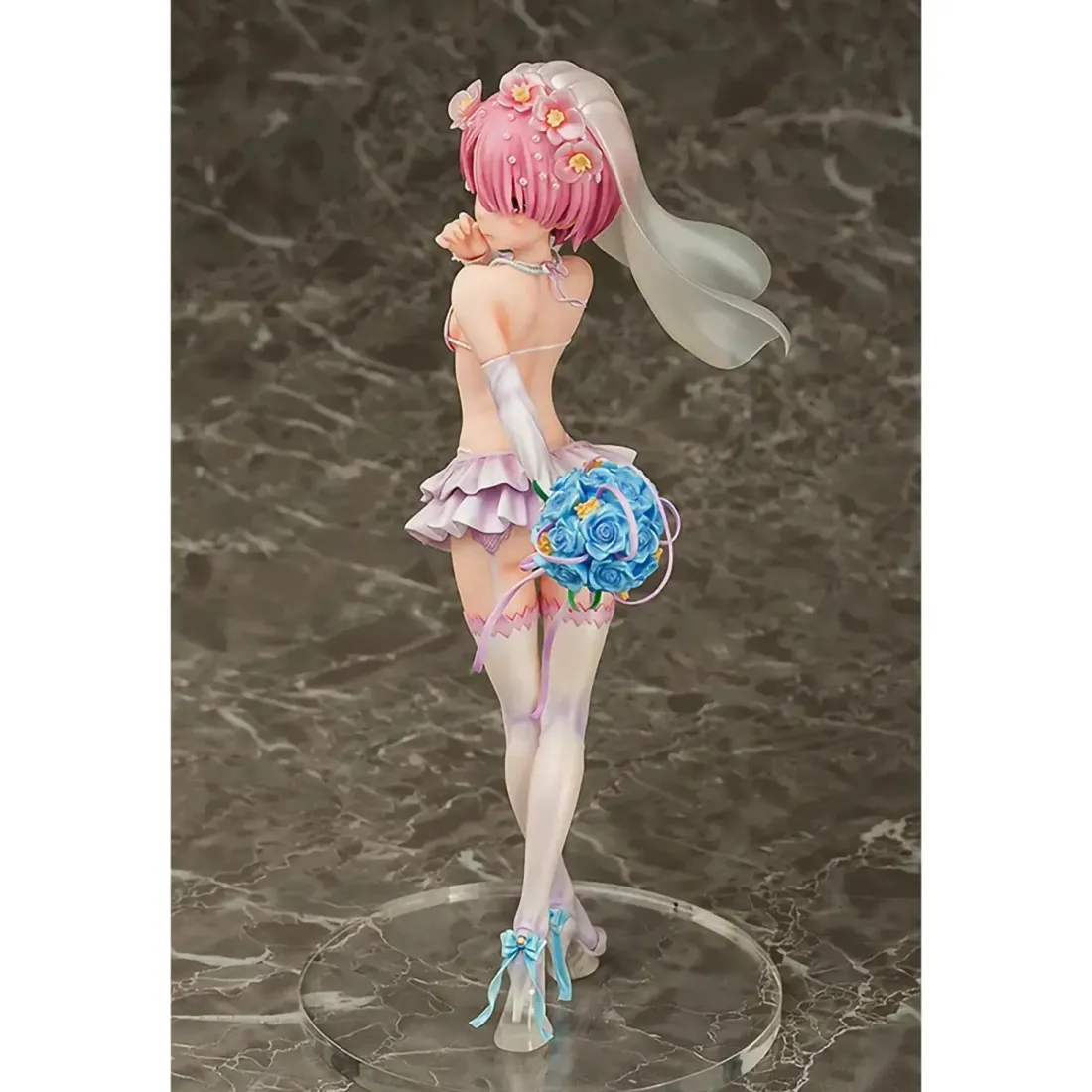 Фигурка аниме Рам Re:Zero Жизнь с нуля Свадебная Версия Re:ZERO Starting Life in Another World Ram W