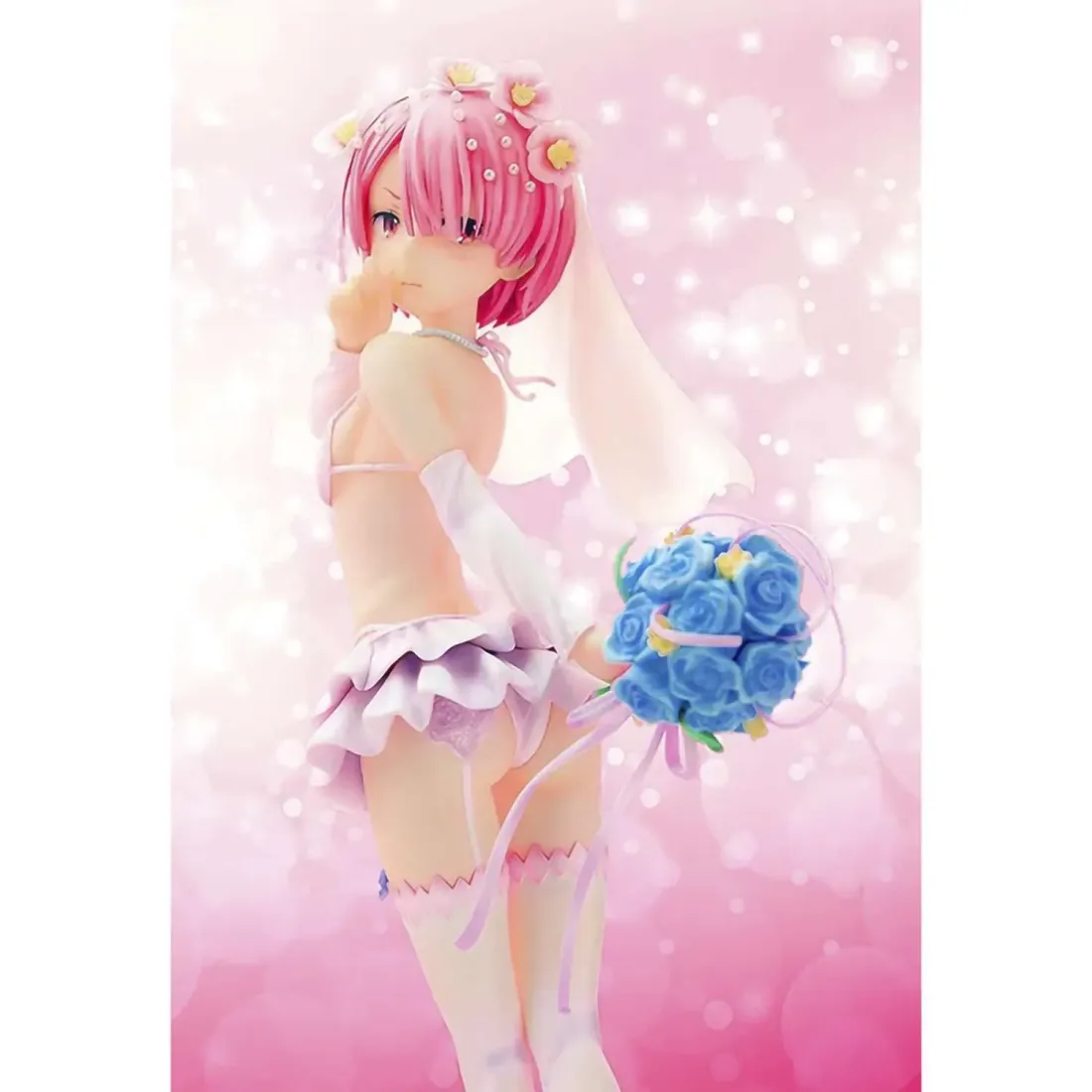 Фигурка аниме Рам Re:Zero Жизнь с нуля Свадебная Версия Re:ZERO Starting Life in Another World Ram W