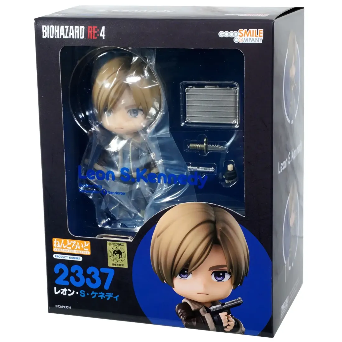 Фигурка NENDOROID Леон Скотт Кеннеди Resident Evil 4 Leon. S. Kennedy 10см  4580590178465