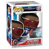 Фигурка Funko POP! Bobble Marvel Captain America BNW Captain America (Exc) (1381) 77597