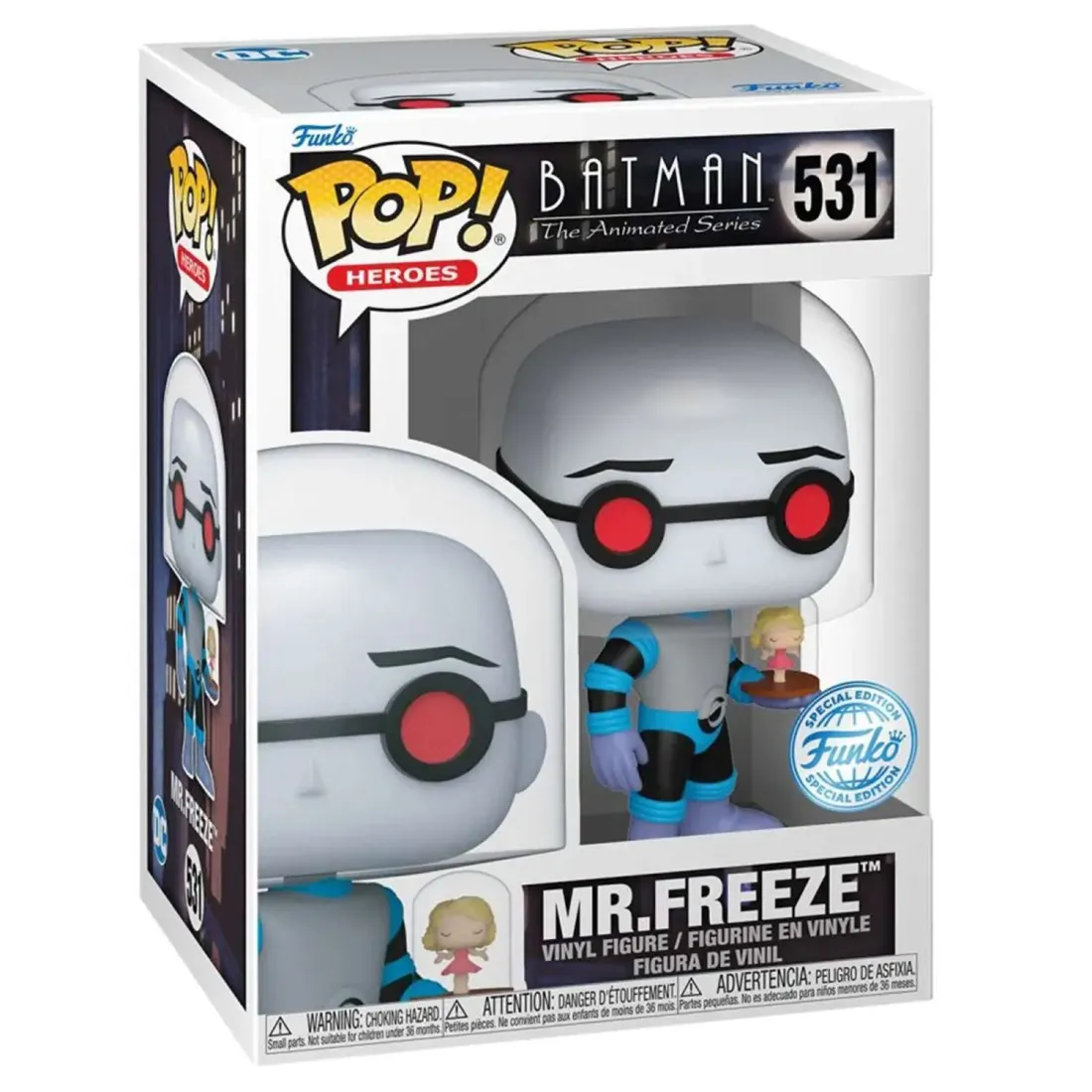 Фигурка Funko POP! Heroes DC Batman Animated Series Mr. Freeze w/Nora (Exc) (531) 82837