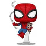 Фигурка Funko POP! Bobble Marvel Spider-Man with Sandwich the Dog (Exc) (1449) 85244