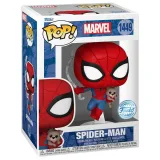 Фигурка Funko POP! Bobble Marvel Spider-Man with Sandwich the Dog (Exc) (1449) 85244
