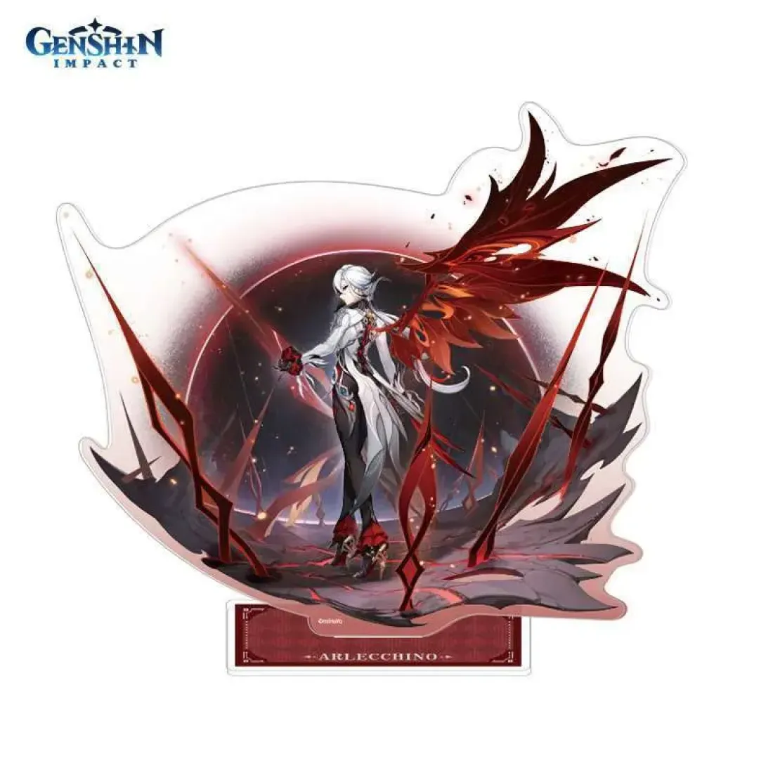 Акриловая фигурка Геншин Импакт Prayer Арлекино Arlecchino