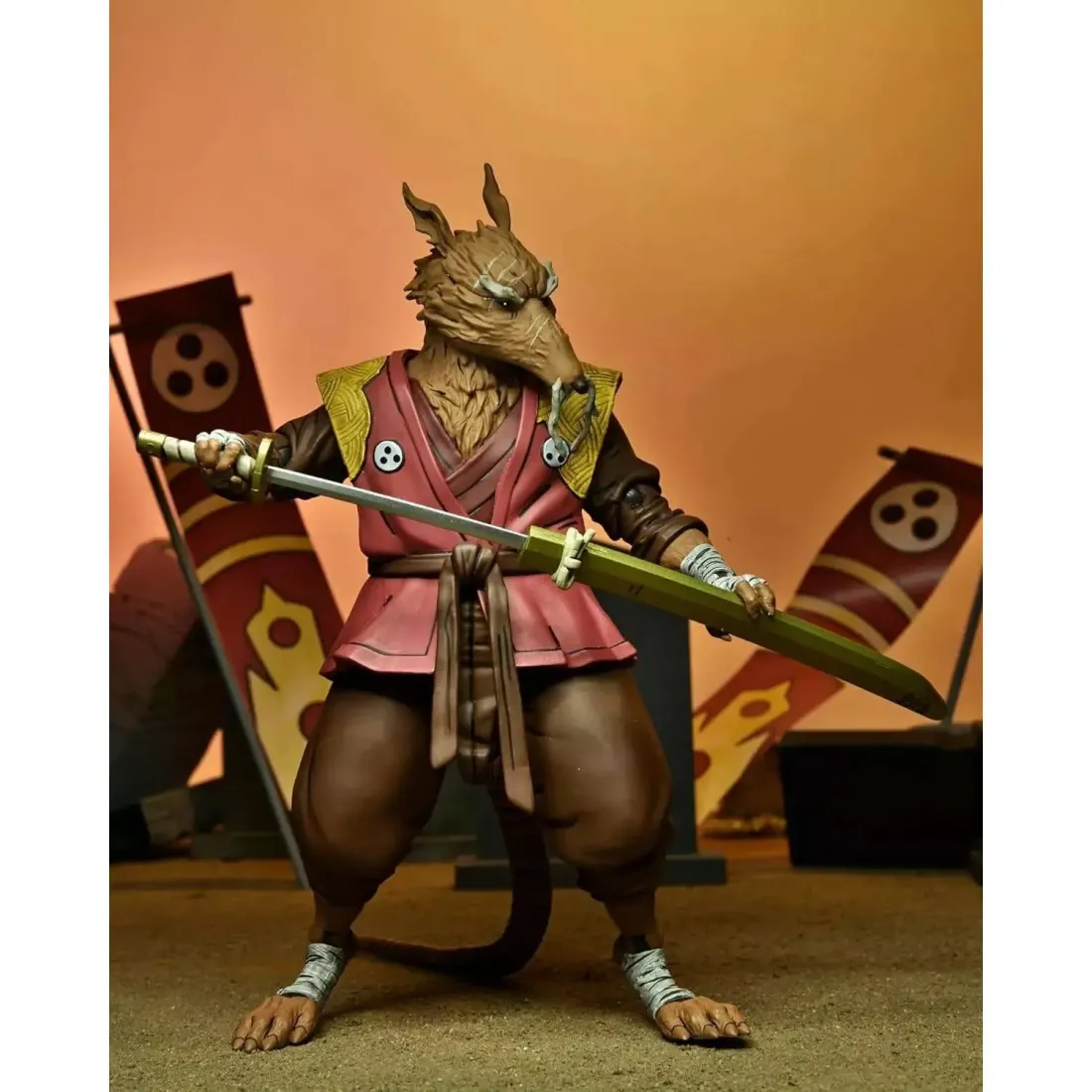 Фигурка Черепашки-ниндзя The Last Ronin Splinter 18см 634482543511