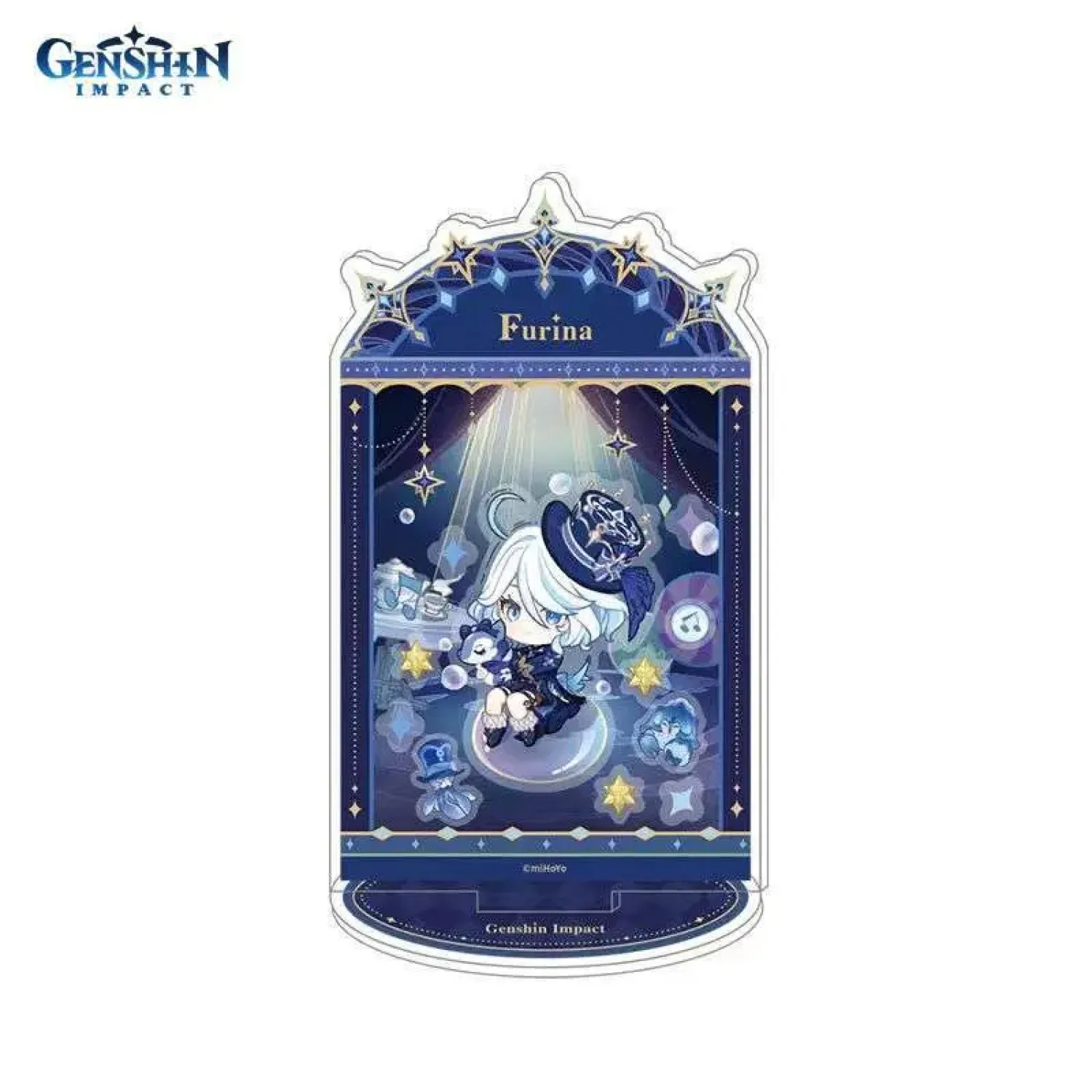 Акриловая фигурка Genshin Impact Фурина Furina Starlight Letters 6942421111375