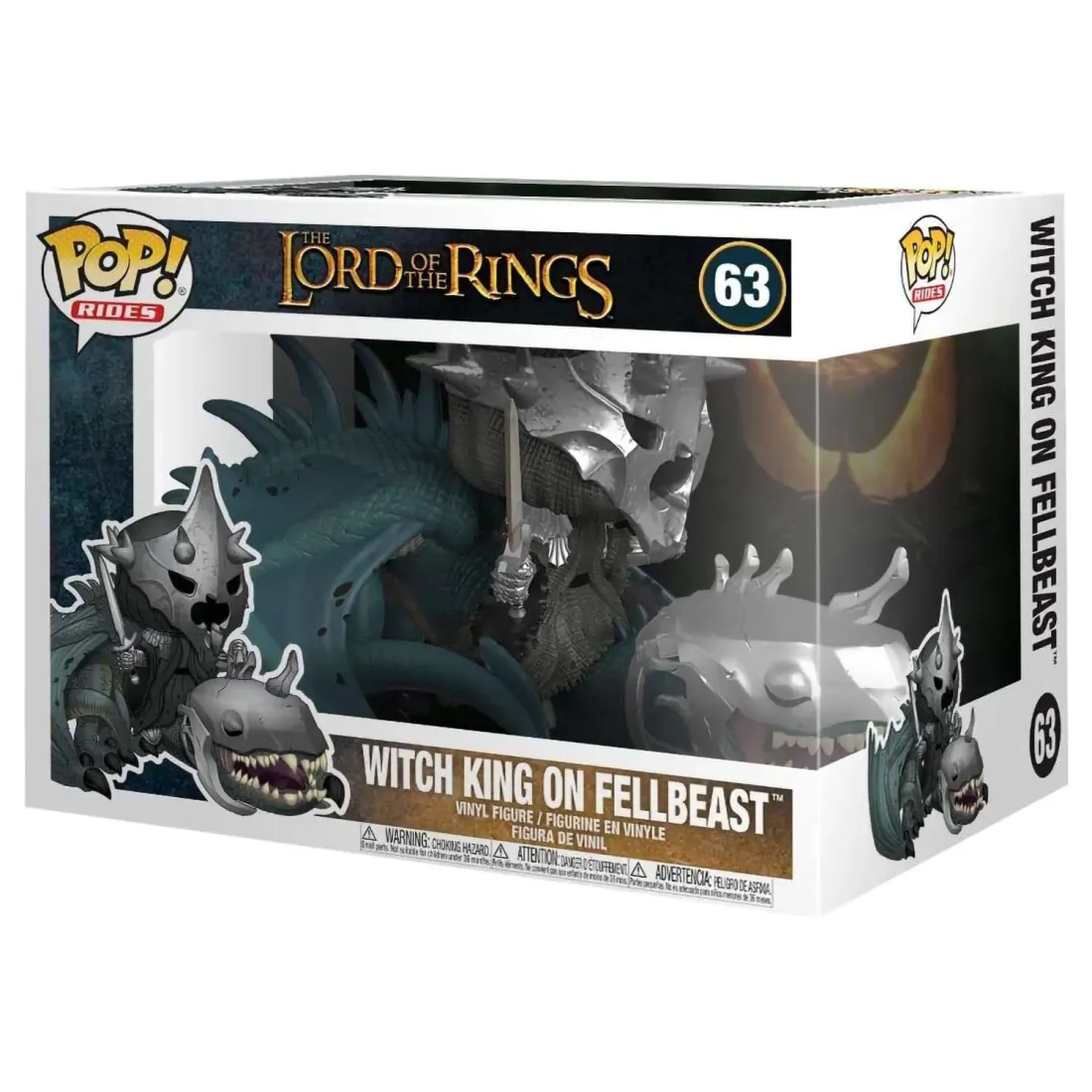 Фигурка Funko POP! Rides LOTR Witch King on Fellbeast (63) 39894